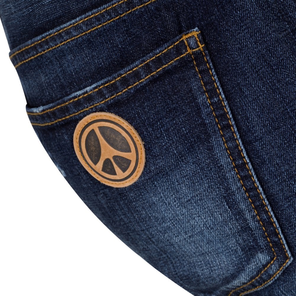 Love Moschino Mens Regular Slim Fit Dark Denim Jeans