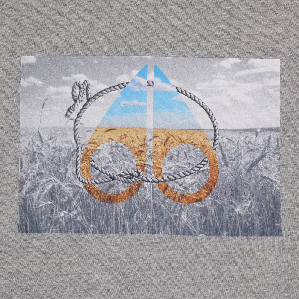 Moose Knuckles Mens Grey Prairie T Shirt