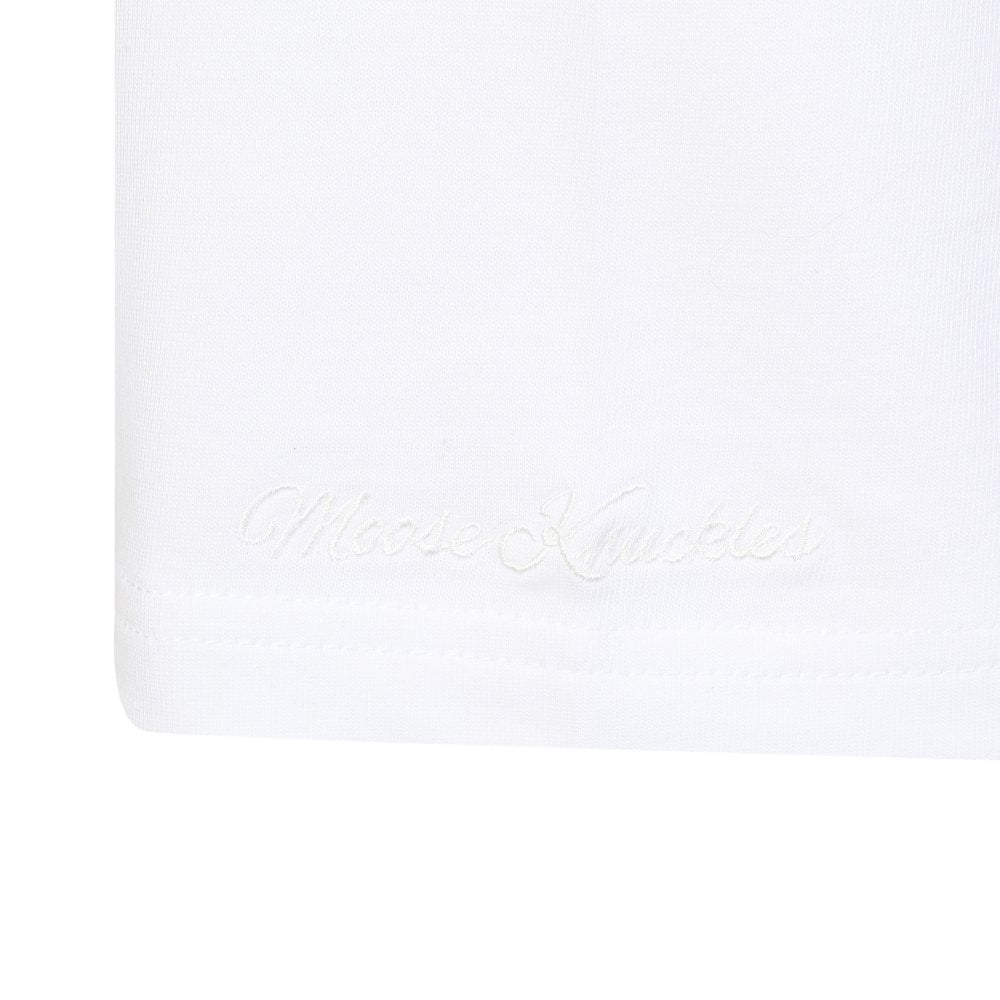 Moose Knuckles Mens White Prairie T Shirt