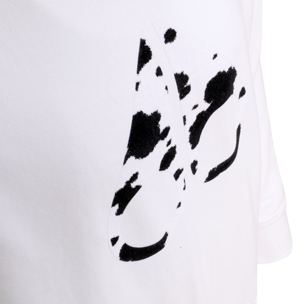 Moose Knuckles White Mens Whitehorn Sweatshirt