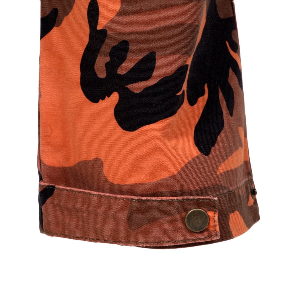 Mens Orange Camo Pants