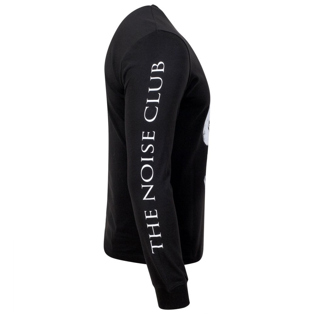 The Noise Club Mens Black T Shirt