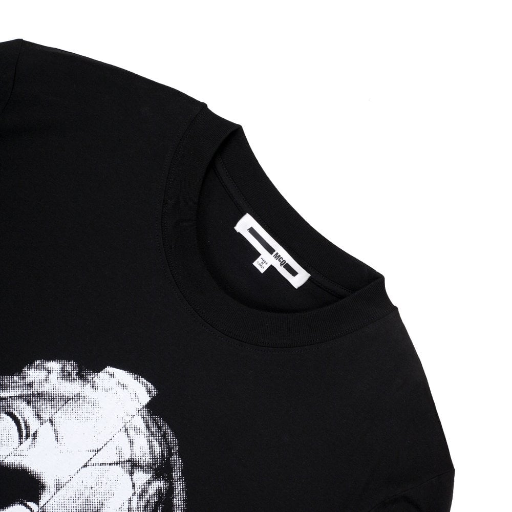 The Noise Club Mens Black T Shirt