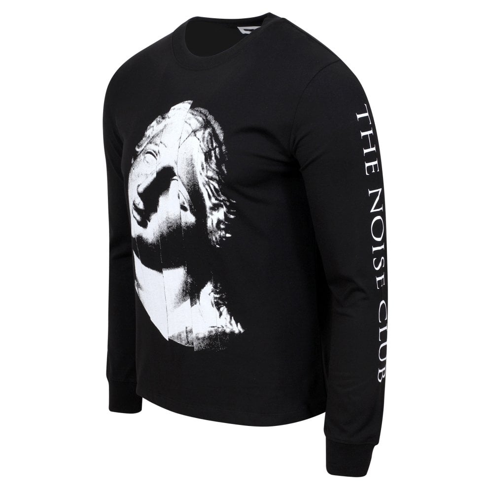The Noise Club Mens Black T Shirt