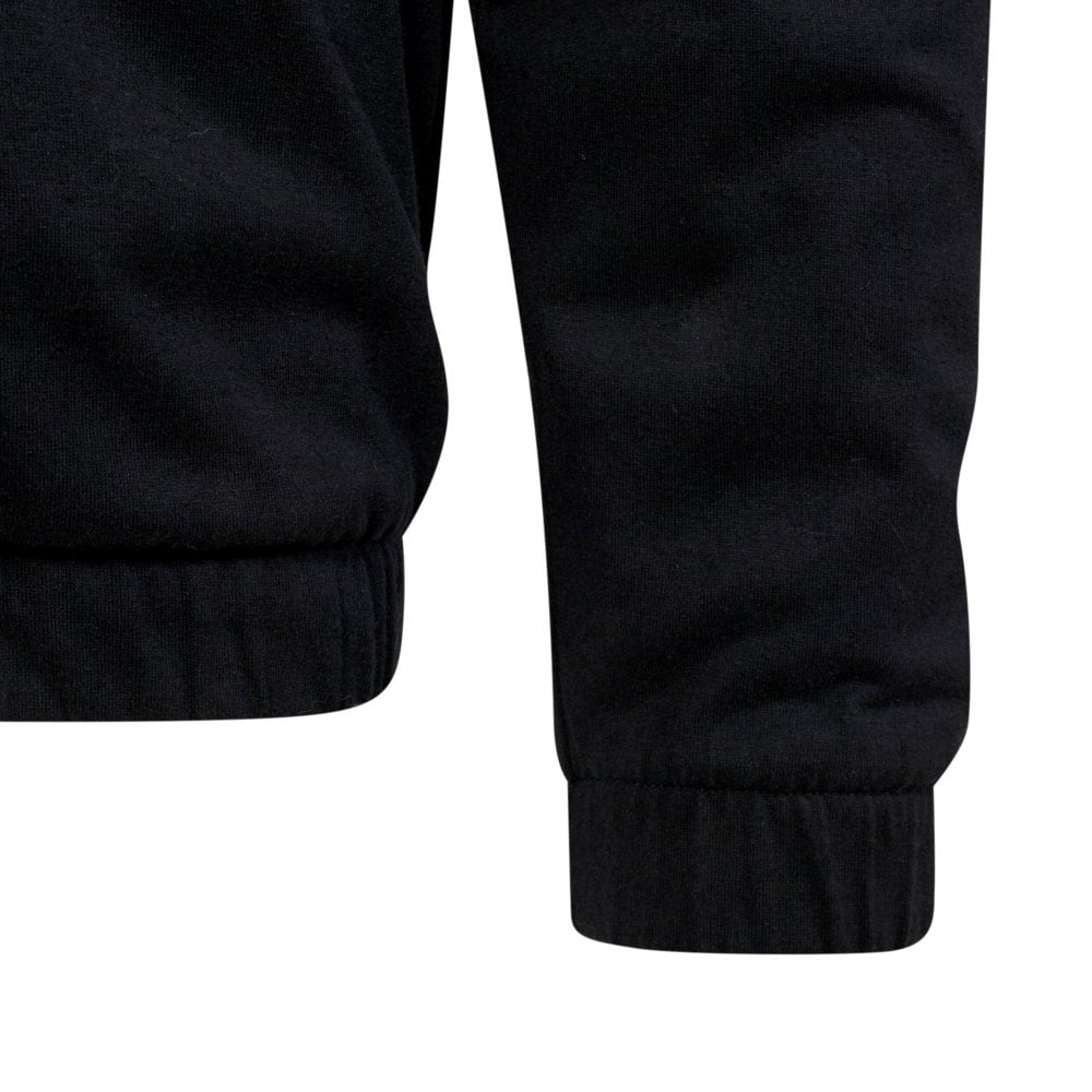 Mens Black Loose Track Blouson Jacket