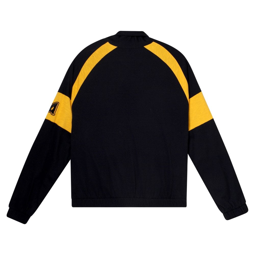 Mens Black Loose Track Blouson Jacket