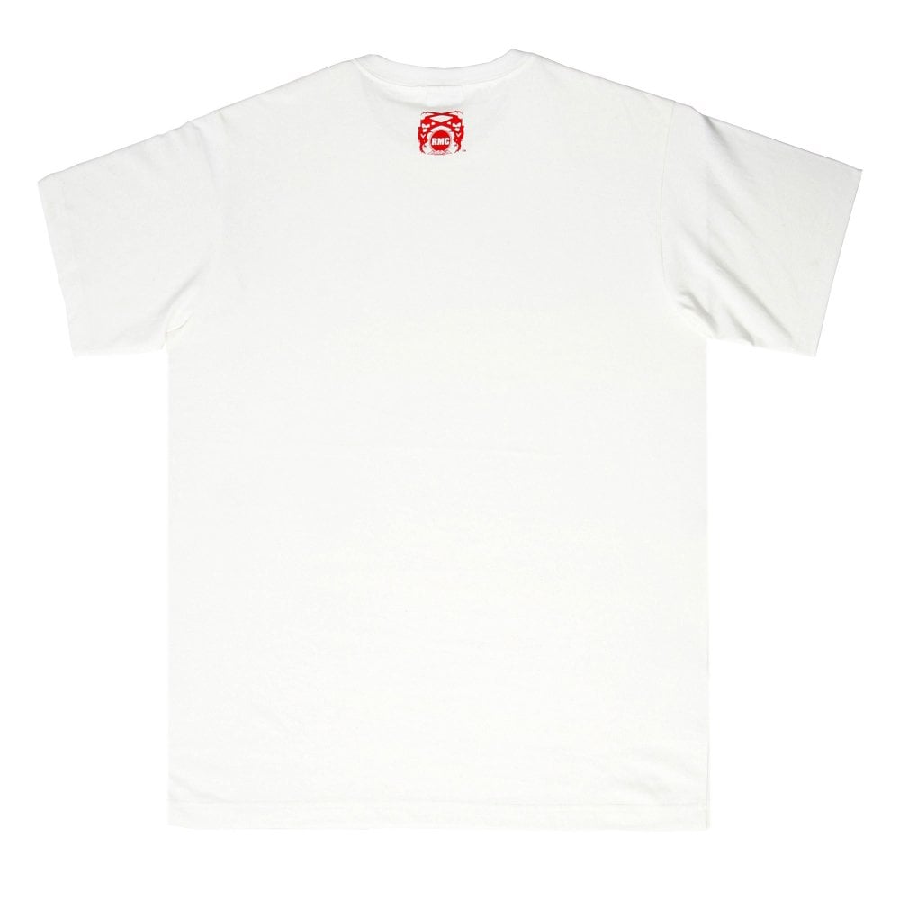 Cotton White Crew Neck Short Sleeve Regular Fit T-Shirt