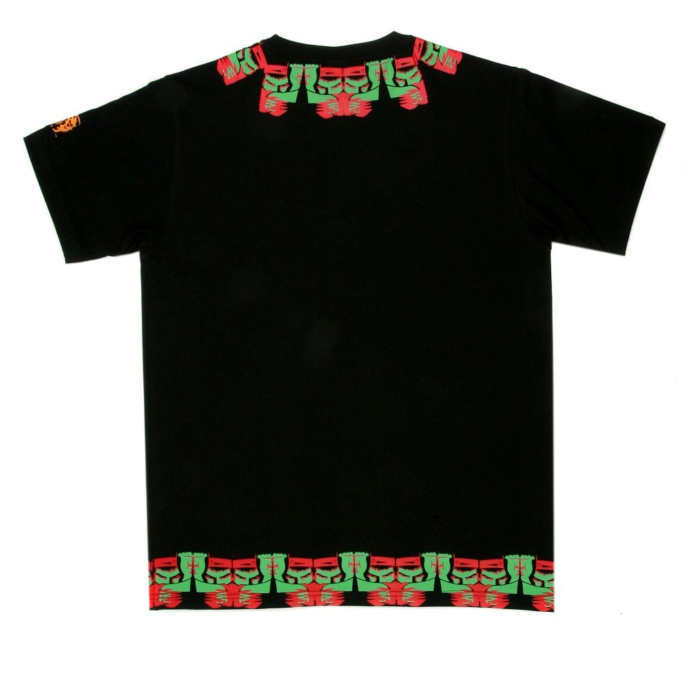 Black Crew Neck Regular Fit Short Sleeved T-Shirt