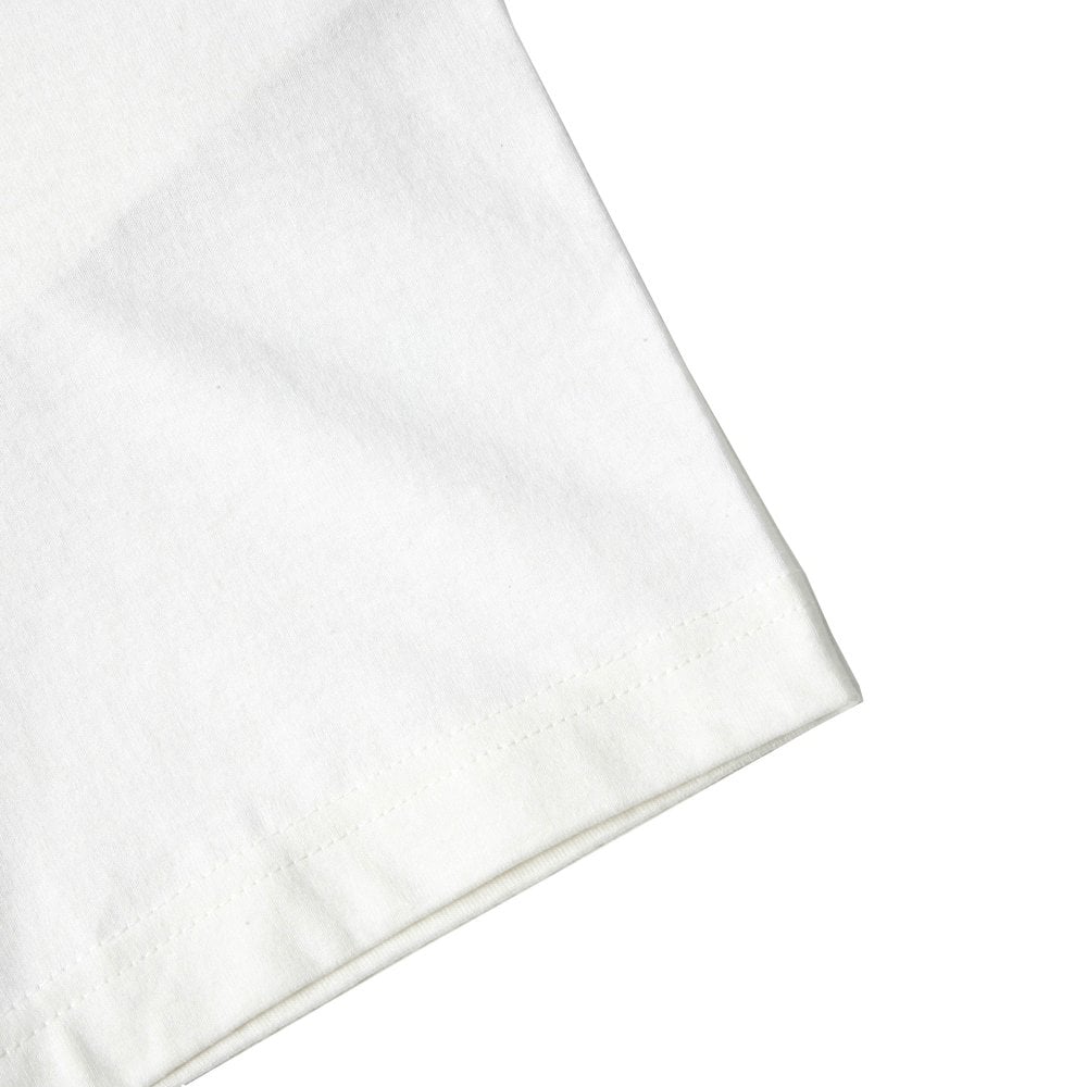 Knifemen White Short Sleeve Crew Neck Regular Fit T-Shirt