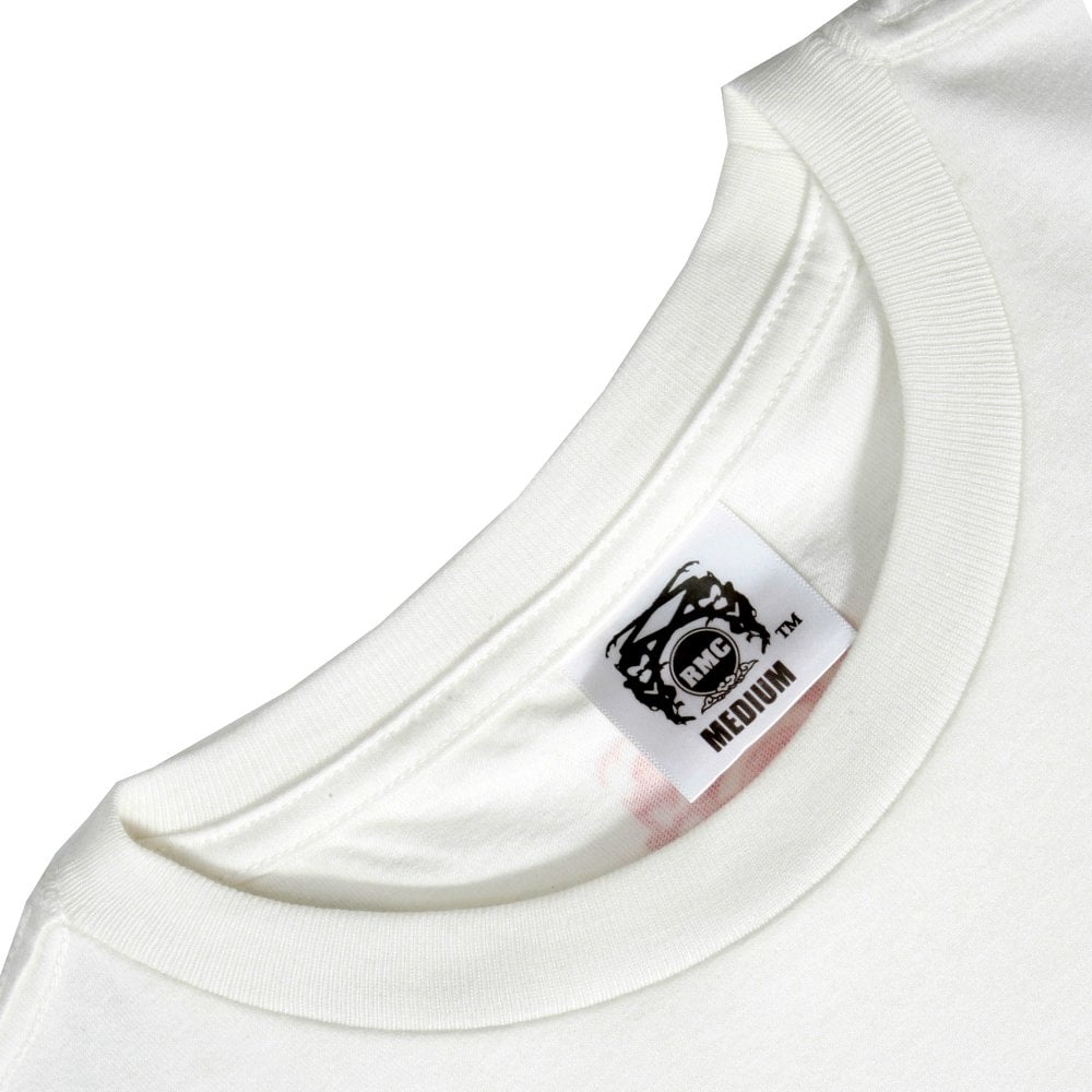 Short Sleeve White Champion Crew Neck Regular Fit T-Shirt