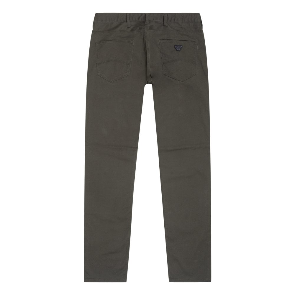 Armani Slim Fit Mens Khaki J06 Stretch Jeans EAM7708