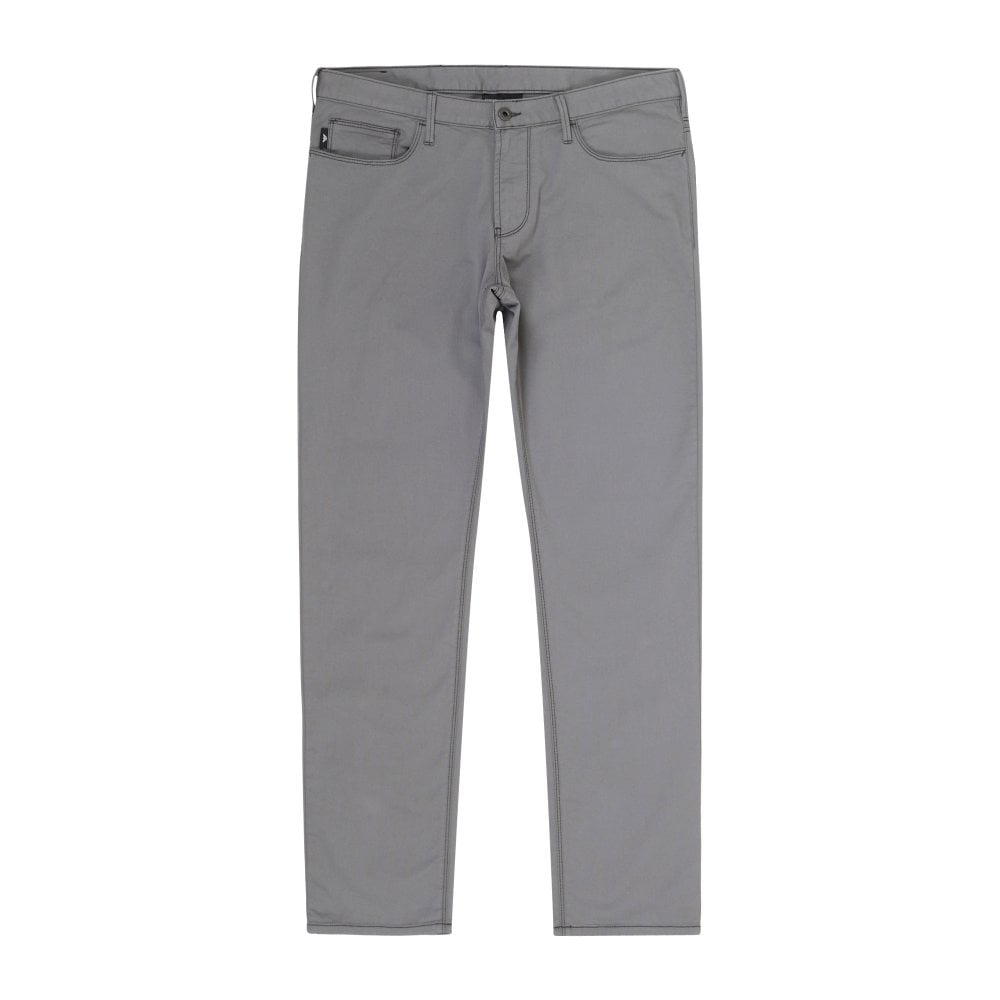 Emporio Armani J06 Mens Grey Slim Fit Stretch Jeans EAM9193
