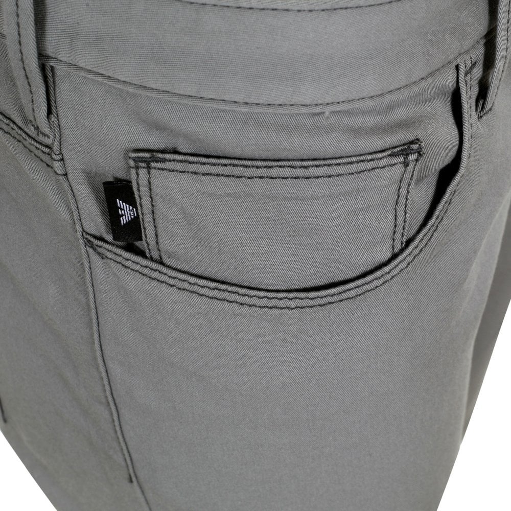 Emporio Armani J06 Mens Grey Slim Fit Stretch Jeans EAM9193