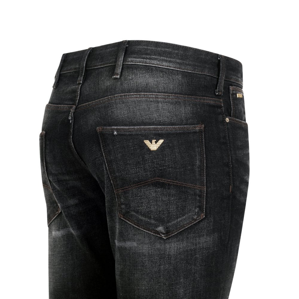 Emporio Armani Mens Armani Jeans J06 Black Emporio Armani LImited