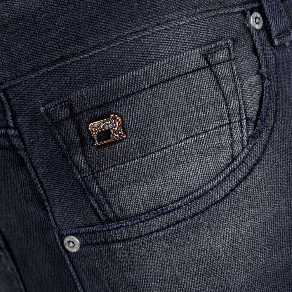 Scotch & Soda Mens Ralston Concrete Bleach Slim Fit Stretch Denim Jeans SCOT9628