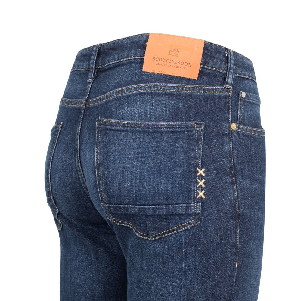 Scotch & Soda Mens Skim Dark Shades Skinny Fit Stretch Denim Jeans SCOT10170