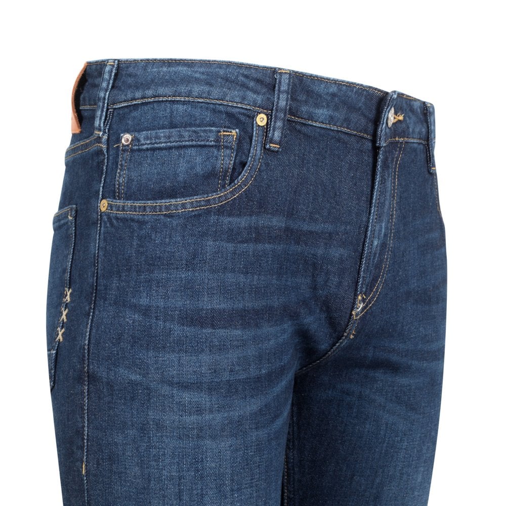 Scotch & Soda Mens Skim Dark Shades Skinny Fit Stretch Denim Jeans SCOT10170