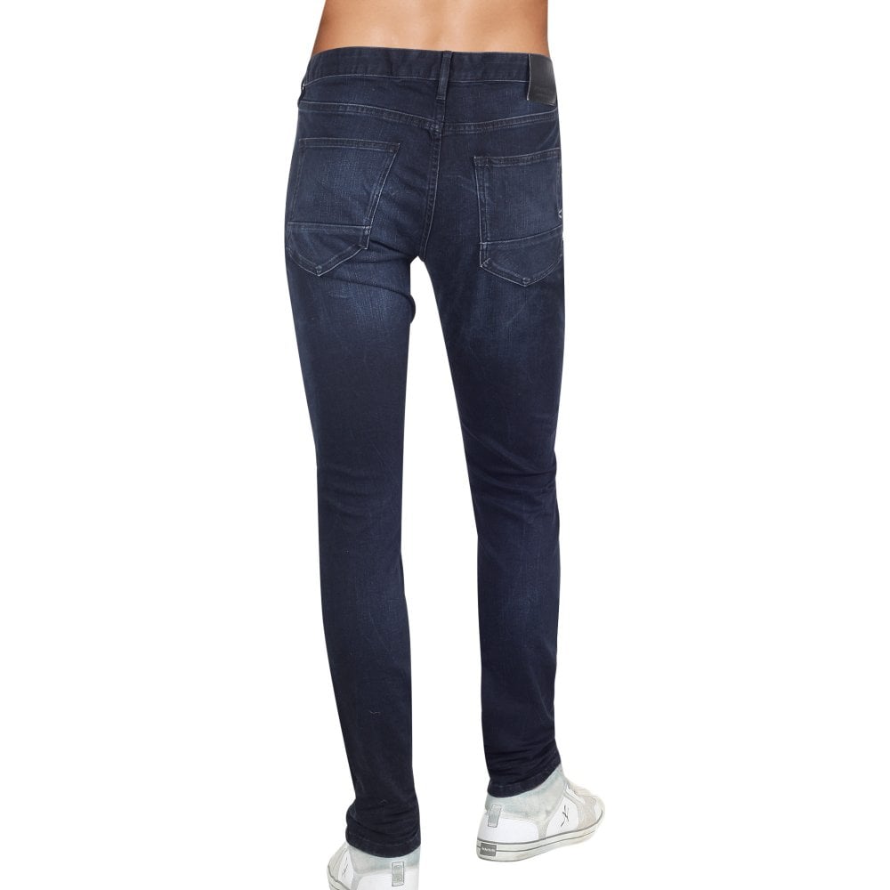 Scotch & Soda Mens Skim Jet Set Stretch Skinny Fit Denim Jeans SCOT7473