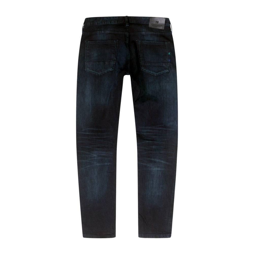 Scotch & Soda Mens Ralston Better Later Regular Slim Fit Stretch Denim Jeans SCOT8841