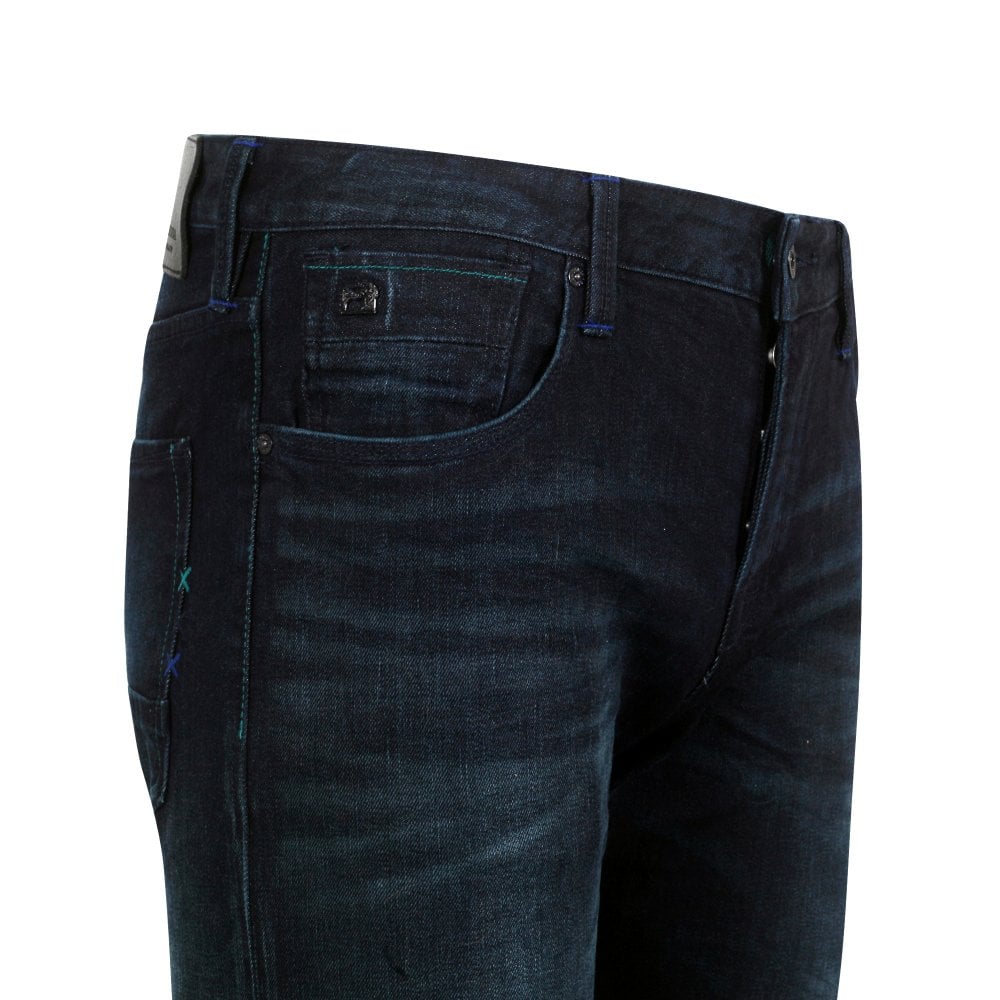 Scotch & Soda Mens Ralston Better Later Regular Slim Fit Stretch Denim Jeans SCOT8841