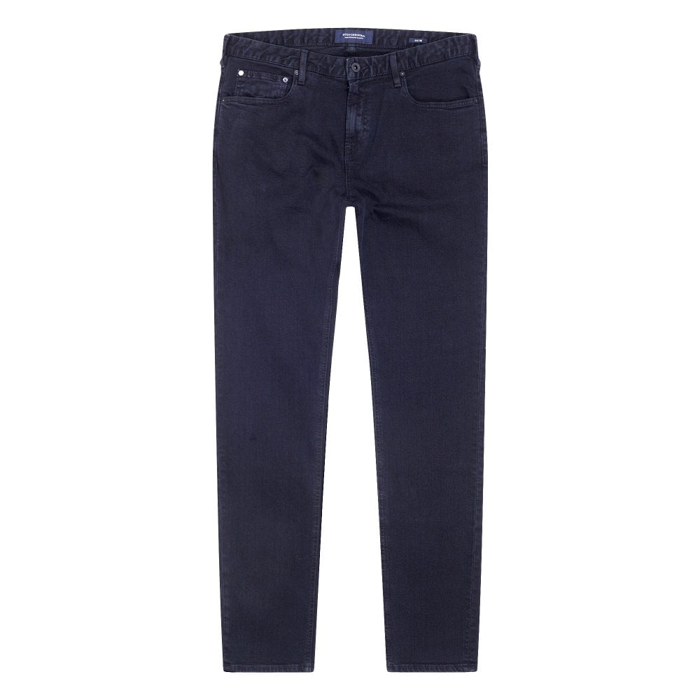 Scotch & Soda Skim Homegrown Skinny Fit Dark Blue Mens Stretch Denim Jeans SCOT8057