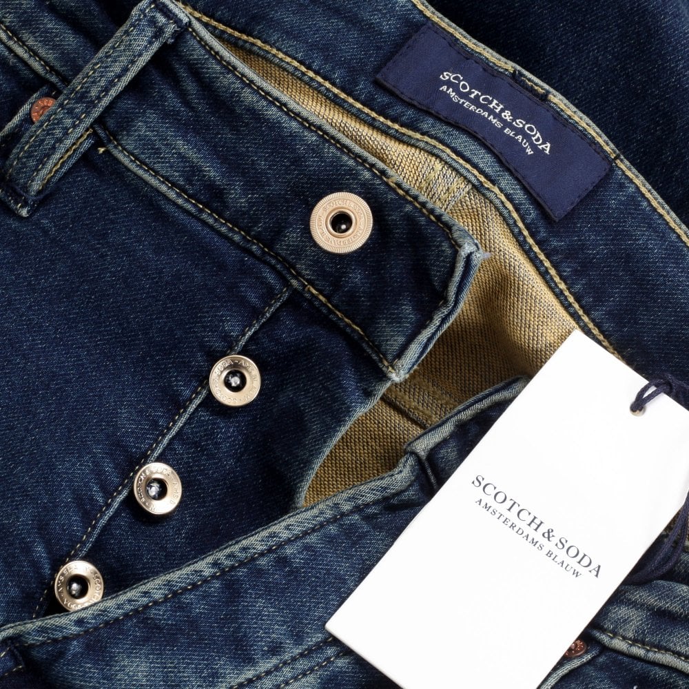 Scotch & Soda Ralston Just Move It Mens Slim Fit Stretch Denim Jeans SCOT9494