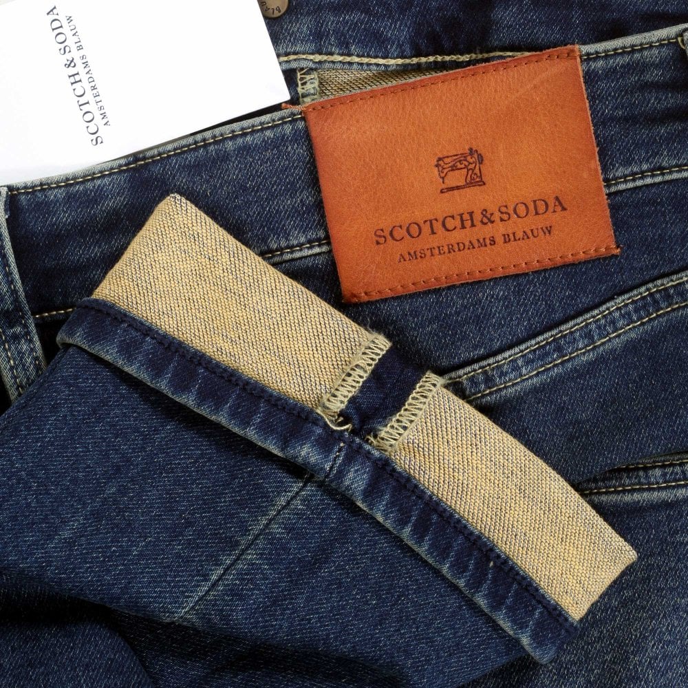 Scotch & Soda Ralston Just Move It Mens Slim Fit Stretch Denim Jeans SCOT9494