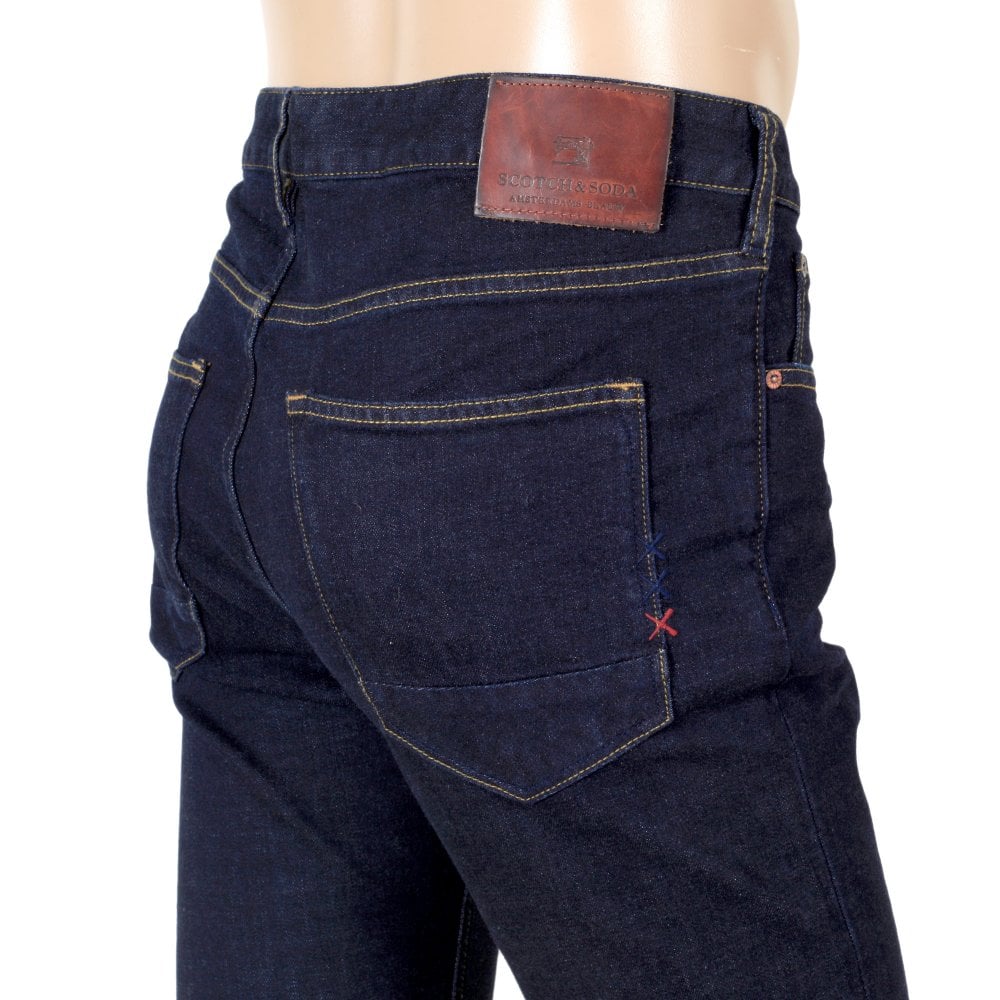 Scotch & Soda Dark Blue Skim Skinny Jeans SCOT7288