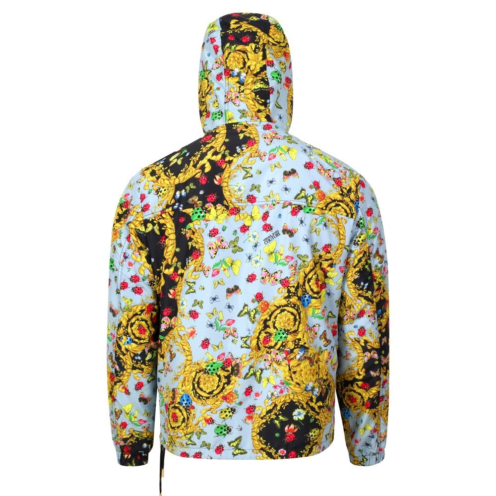 Versace Jeans Couture Mens Mint Coccinelle Print Lightweight Jacket VJC9710