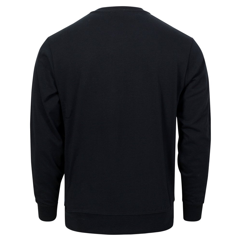 Versace Jeans Couture Mens Logo and Print Black Sweatshirt VJC9714