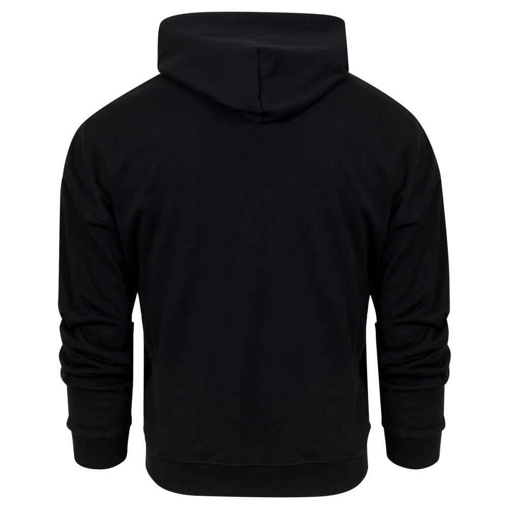 Versace Jeans Couture Mens Embroidered Baroque Logo Black Sweatshirt VJC9722