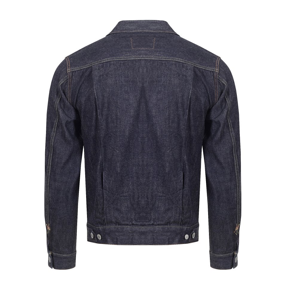 Sugar Cane SC11953A Mens Rinsed Wash 1953 Model Denim Jacket CANE10615