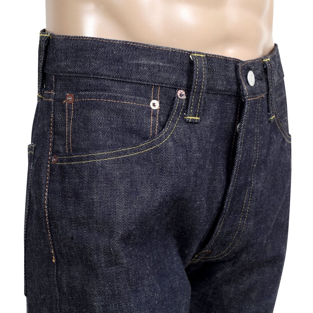 Sugar Cane mens 16.25oz SugarCane Fibre Non Wash Regular fit Denim Jeans CANE8662