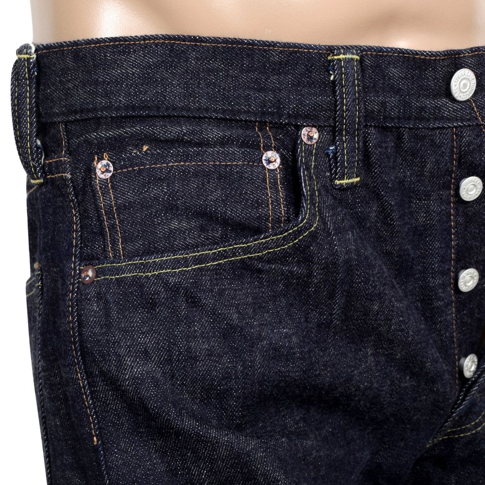 Sugar Cane 16.25oz SugarCane Fiber One Wash Tapered Fit Jeans CANE9373