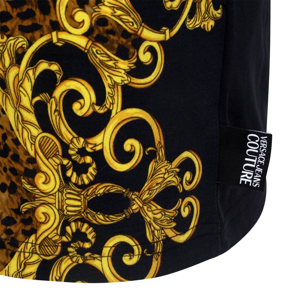 Versace Jeans Couture Leo Baroque Print Short Sleeve T Shirt VJC9697