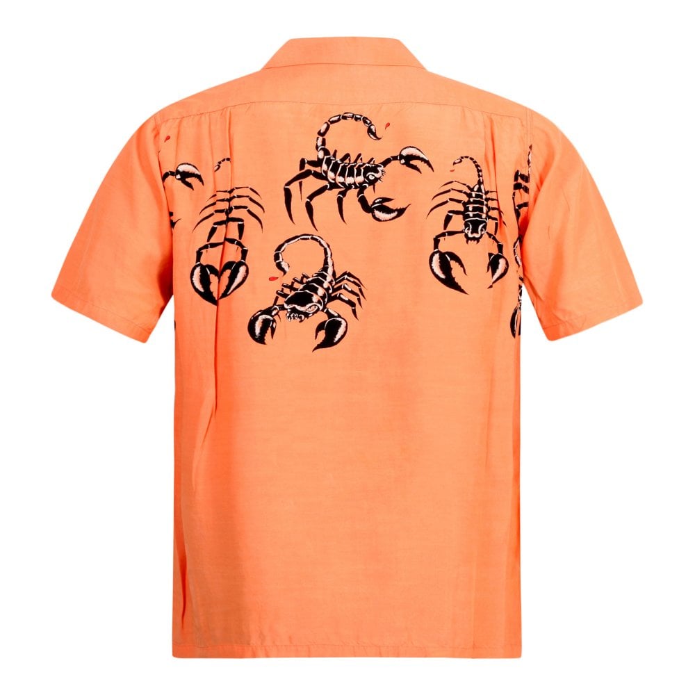 Scorpion Vince Ray Star of Hollywood Pink Hawaiian Shirt SoH9042