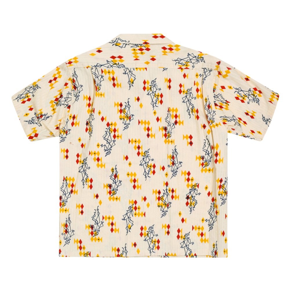 Pierrot Off White Star of Hollywood Hawaiian Shirt SoH9371