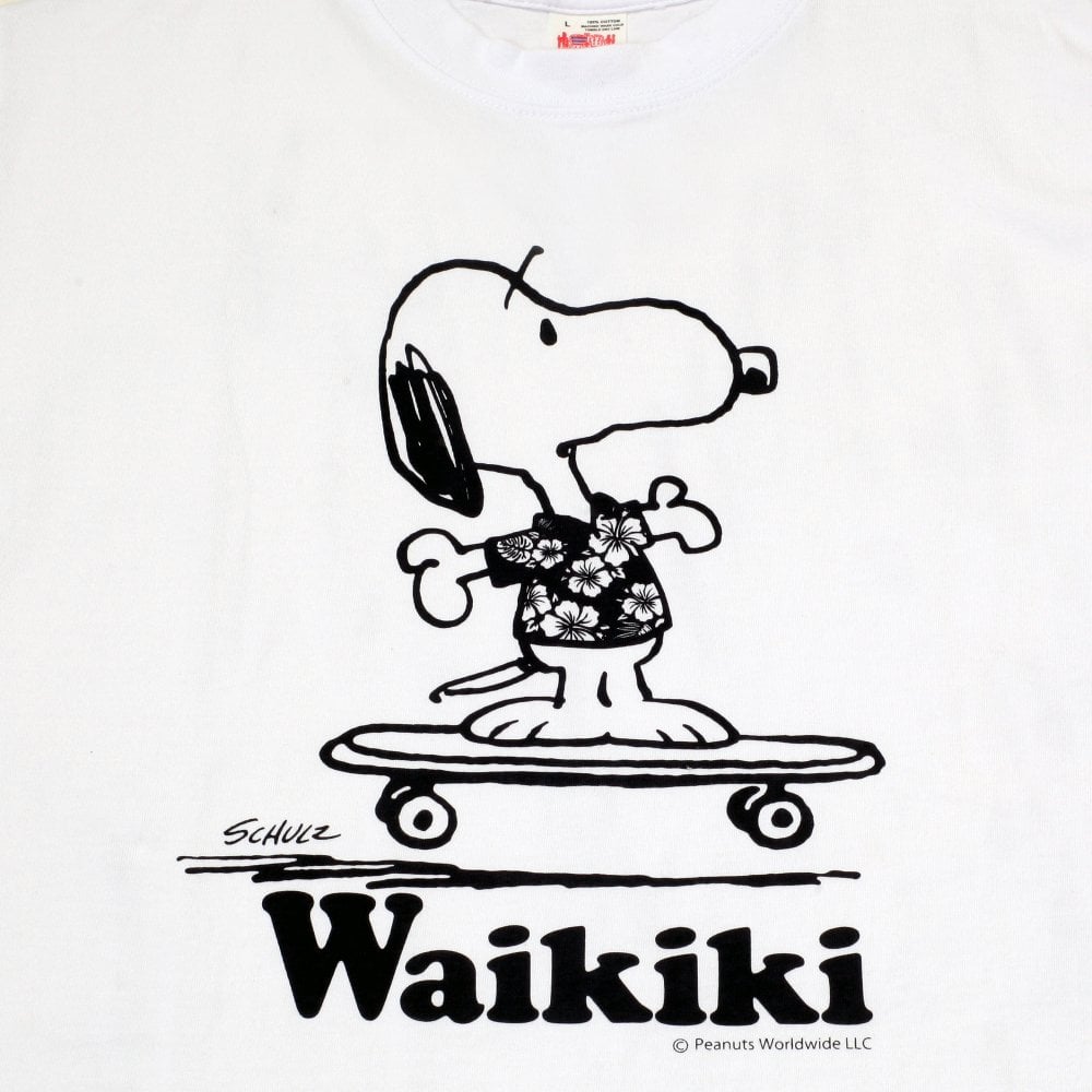 White Sun Surf x Peanut Mens Waikiki T Shirt SURF11078