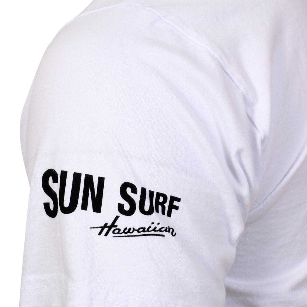 White Sun Surf x Peanut Mens Waikiki T Shirt SURF11078