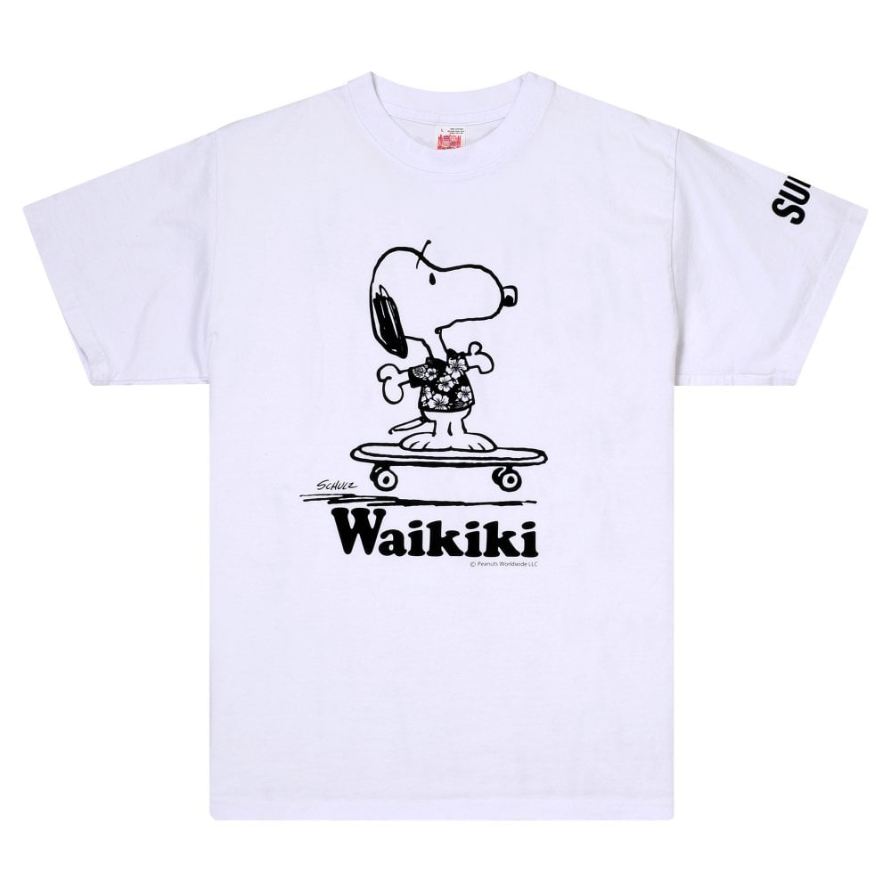 White Sun Surf x Peanut Mens Waikiki T Shirt SURF11078