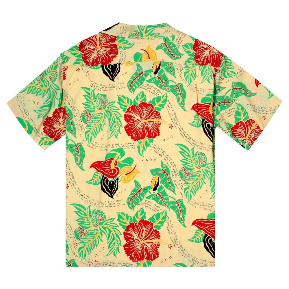 Sun Surf Mens Romantic Hawaiian Nicknames Yellow Hawaiian Shirt SURF11095