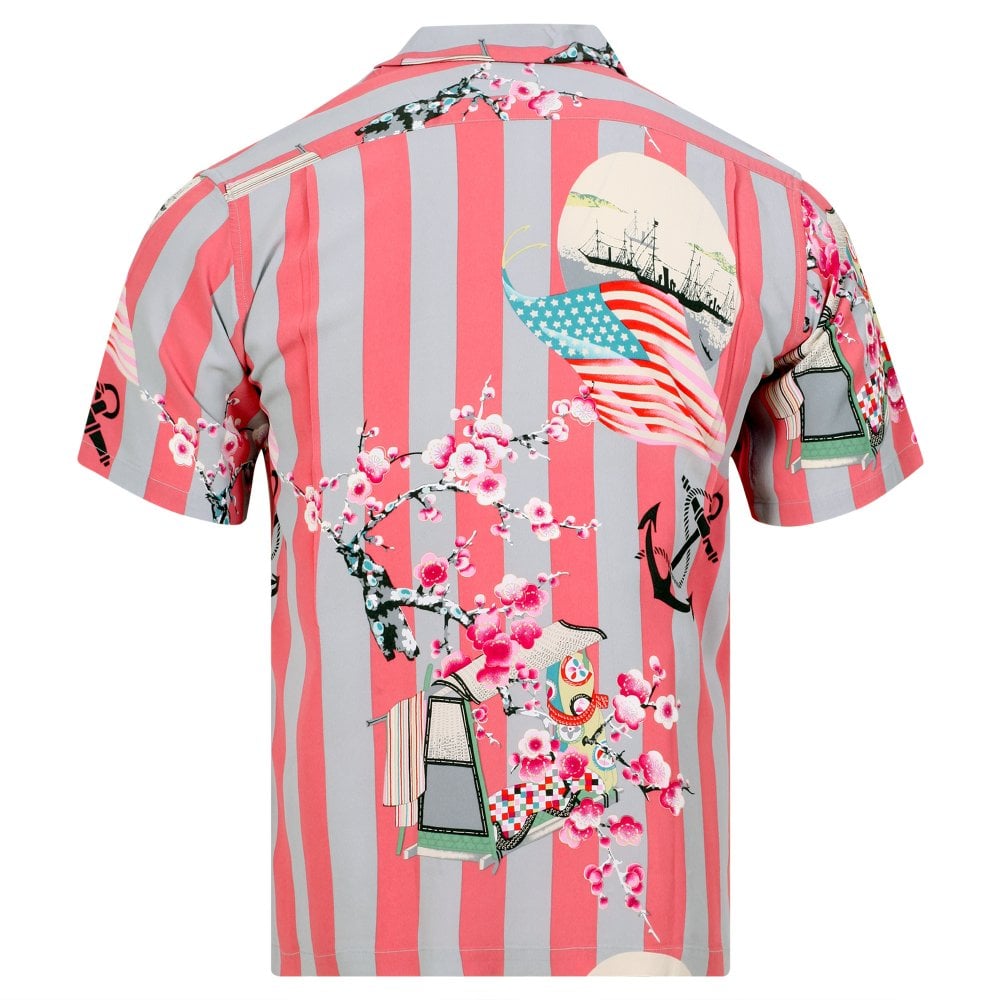 Sun Surf Special Edition The Arrival Of Perry Pink Hawaiian Shirt SURF11100