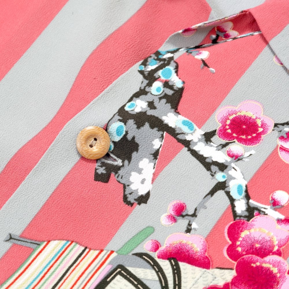 Sun Surf Special Edition The Arrival Of Perry Pink Hawaiian Shirt SURF11100
