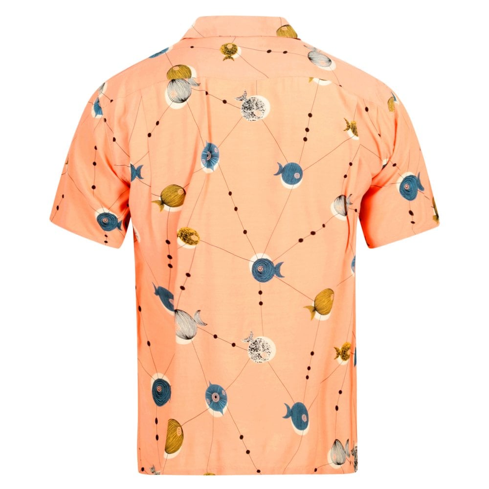 Star of Hollywood Atomic Fish Pink Star of Hollywood Hawaiian Shirt SoH10100